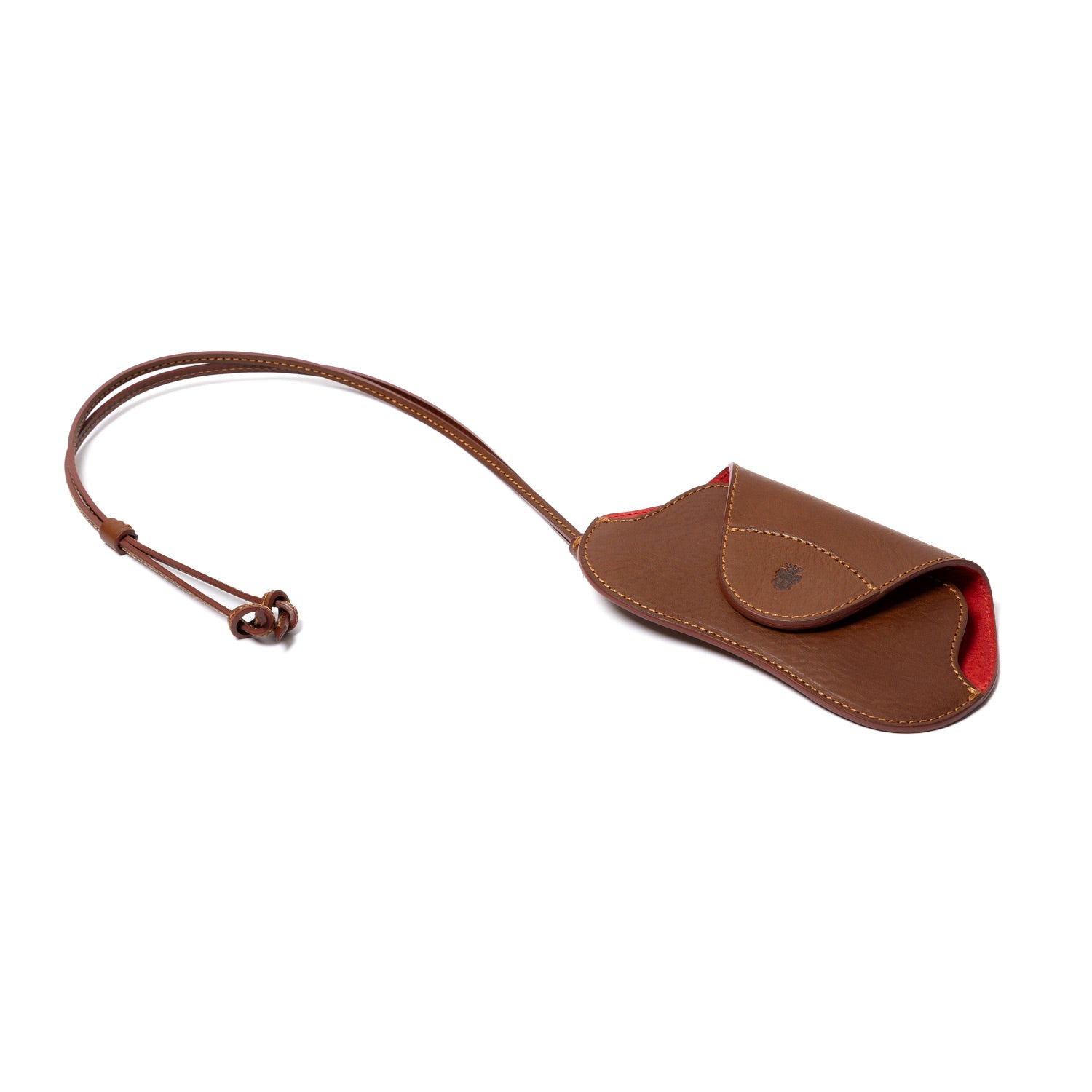 Special Edition: Glasses Case "Traveling Glasses" made from Grained Calfskin - handmade